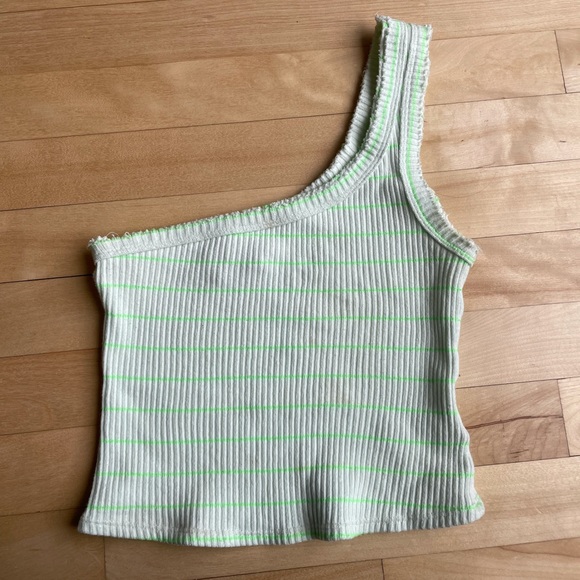 Urban Outfitters Ribbed One Shoulder Camisole - Picture 2 of 4